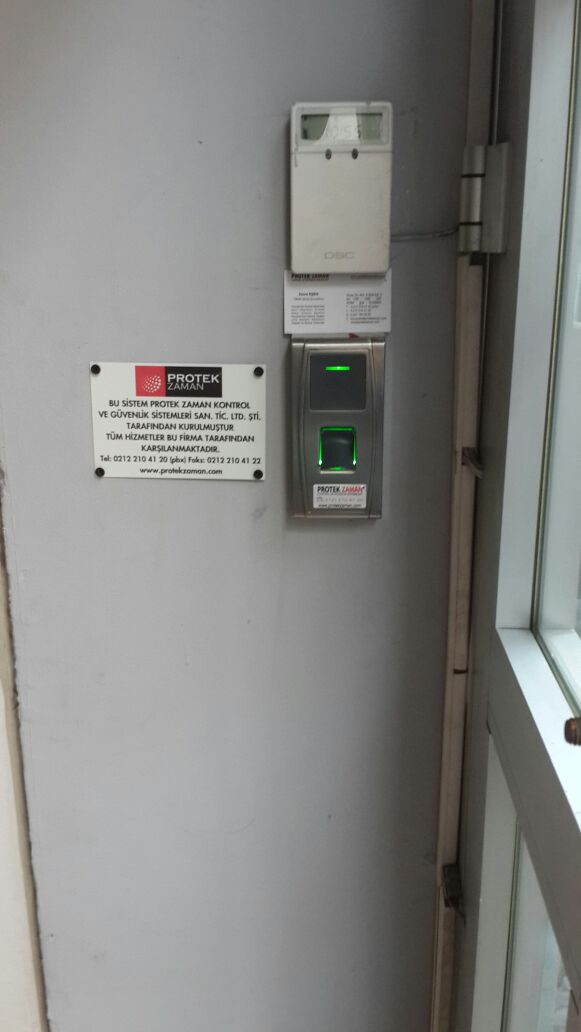 MA300-ID Parmak İzi Terminali Montaj Görüntüleri